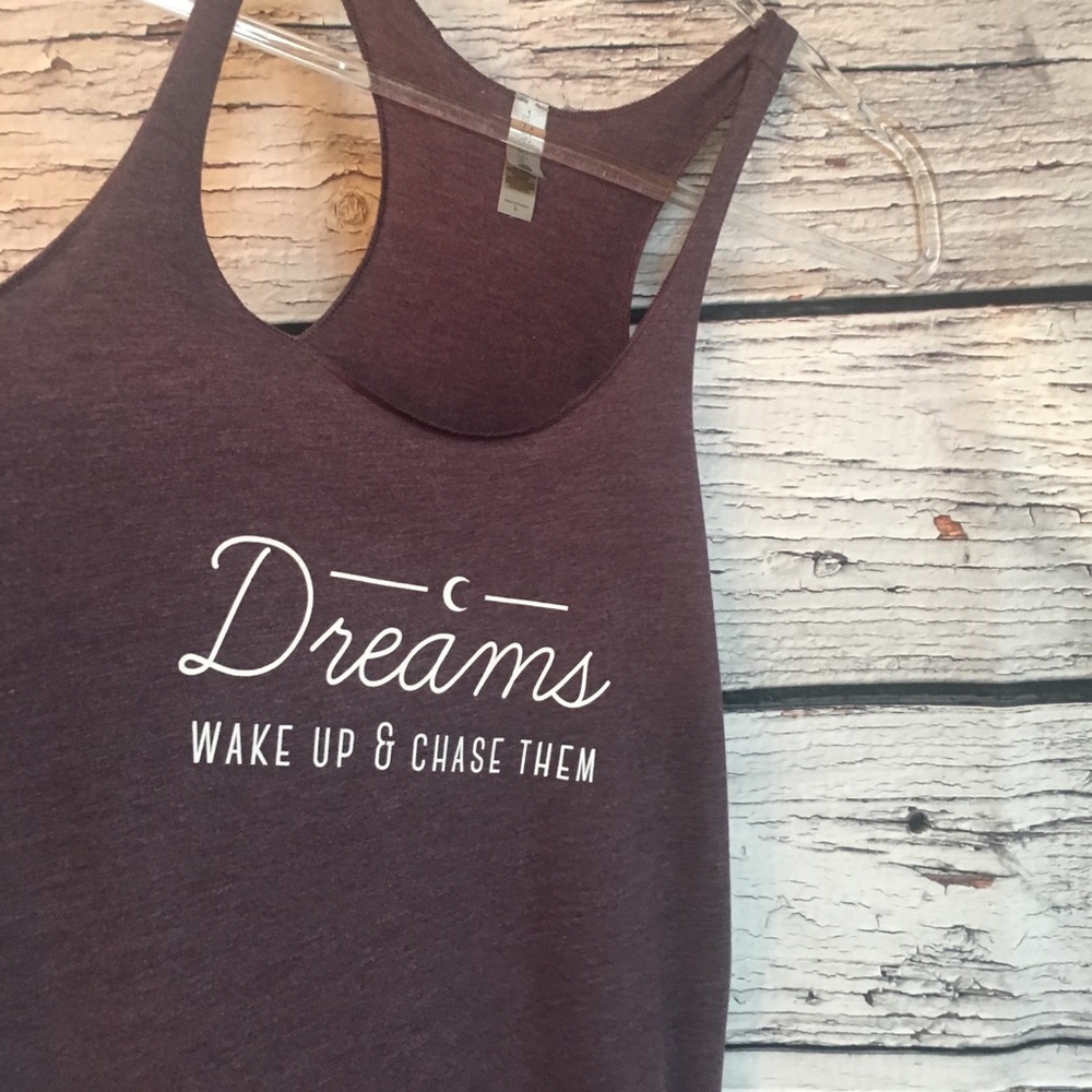 Athletic Tank Top. Gym Inspiration. Large.